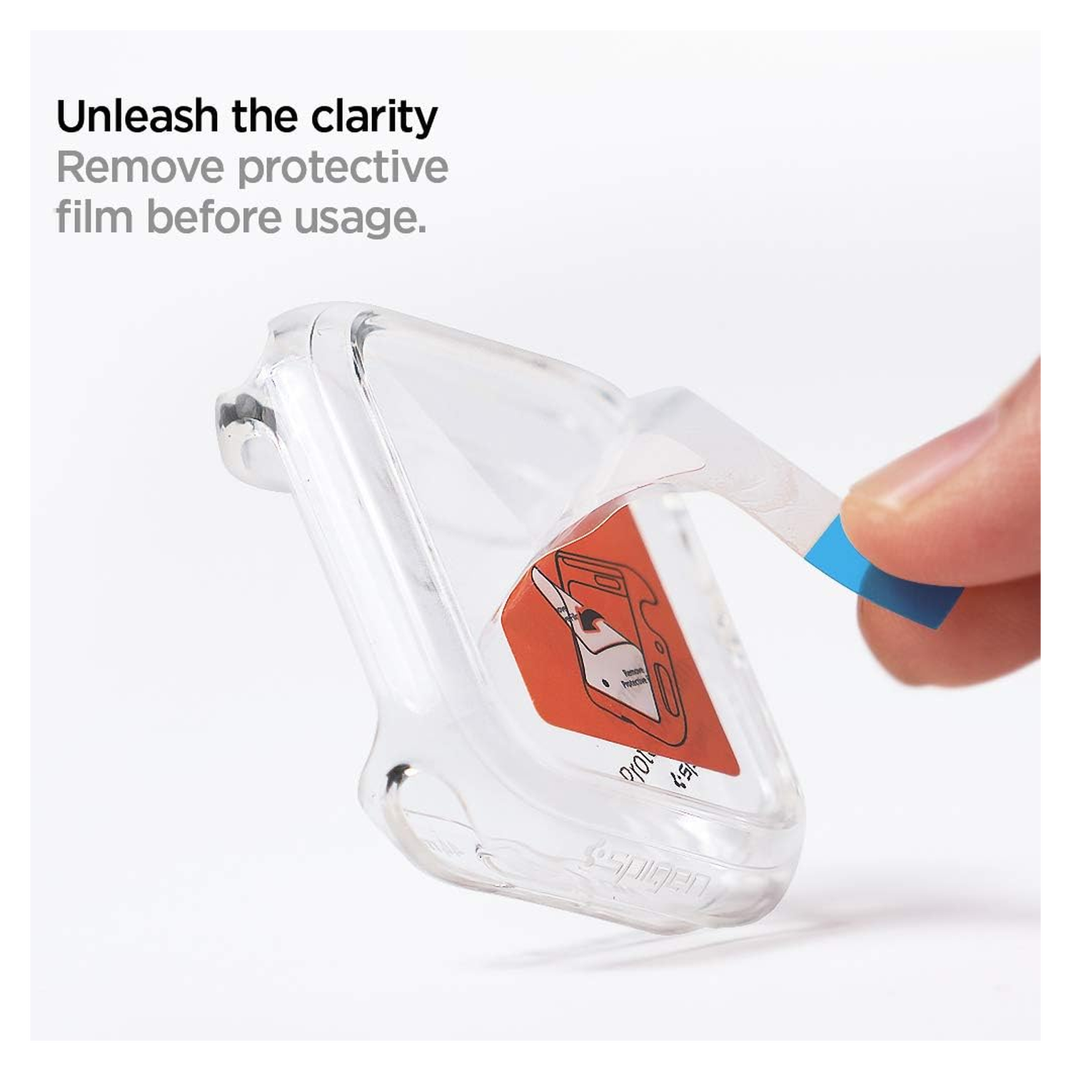 Spigen Ultra Hybrid - Apple Watch 40MM Case Full Screen Protection - Transparant afbeelding 6