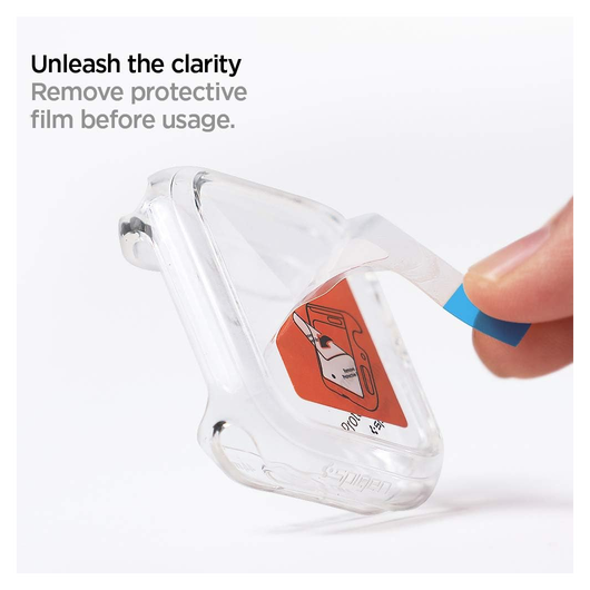 Spigen Ultra Hybrid - Apple Watch 40MM Case Full Screen Protection - Transparant afbeelding 6