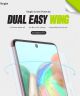 Ringke Dual Easy Wing Samsung Galaxy A71 Screenprotector (Duo Pack)