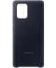 Origineel Samsung Galaxy S10 Lite Hoesje Silicone Cover Zwart