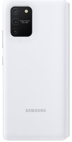 Origineel Samsung Galaxy S10 Lite Hoesje S-View Wallet Cover Wit afbeelding 4