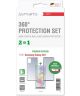 4smarts 360° Premium Protection Set Samsung Galaxy A51 Zwart