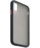 4smarts MALIBU Transparante Apple iPhone X(S) Back Cover Zwart