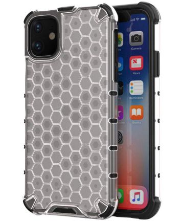 4smarts HEXAGON Hard Cover Apple iPhone 11 Hoesje Transparant Hoesjes