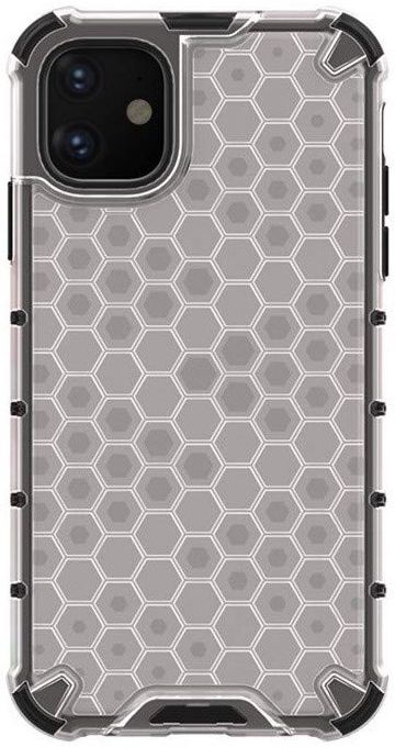 4smarts HEXAGON Hard Cover Apple iPhone 11 Hoesje Transparant afbeelding 2