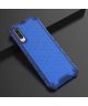 4smarts HEXAGON Hard Cover Samsung Galaxy A50 Hoesje Blauw