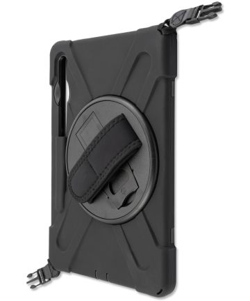 4smarts Rugged GRIP Samsung Galaxy Tab S6 Hoes Zwart Hoesjes