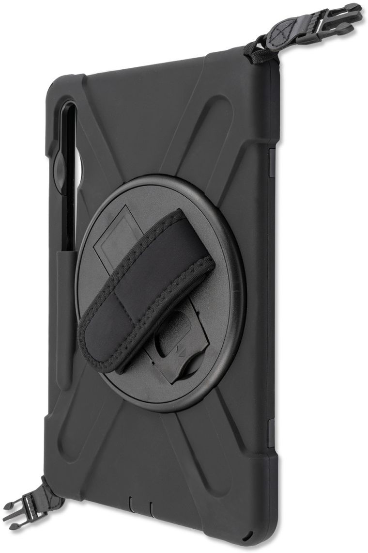 4smarts Rugged GRIP Samsung Galaxy Tab S6 Hoes Zwart afbeelding 1