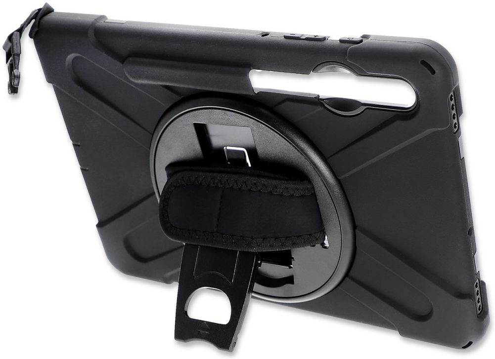 4smarts Rugged GRIP Samsung Galaxy Tab S6 Hoes Zwart afbeelding 2