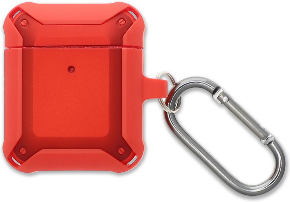 4smarts HardShell Apple AirPods Hoesje Rood afbeelding 1