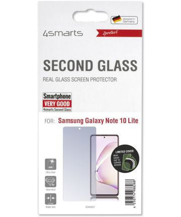 4smarts Second Glass Limited Samsung Note 10 Lite Screen Protector Screen Protectors