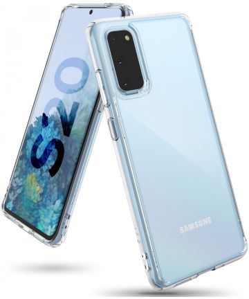 Ringke Fusion Samsung Galaxy S20 Hoesje Transparant Hoesjes