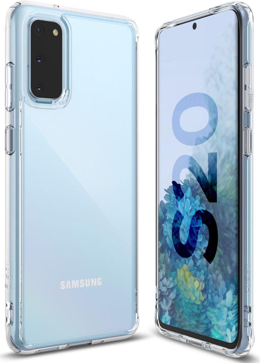 Ringke Fusion Samsung Galaxy S20 Hoesje Transparant afbeelding 2