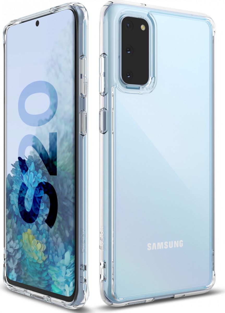 Ringke Fusion Samsung Galaxy S20 Hoesje Transparant afbeelding 4