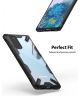 Ringke Fusion X Samsung Galaxy S20 Hoesje Transparant/Zwart