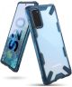 Ringke Fusion X Samsung Galaxy S20 Hoesje Transparant/Blauw