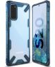 Ringke Fusion X Samsung Galaxy S20 Hoesje Transparant/Blauw
