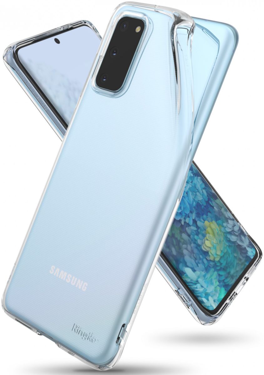 Samsung Galaxy S20 Hoesje Ringke Air Flexibele Back Cover Transparant afbeelding 5