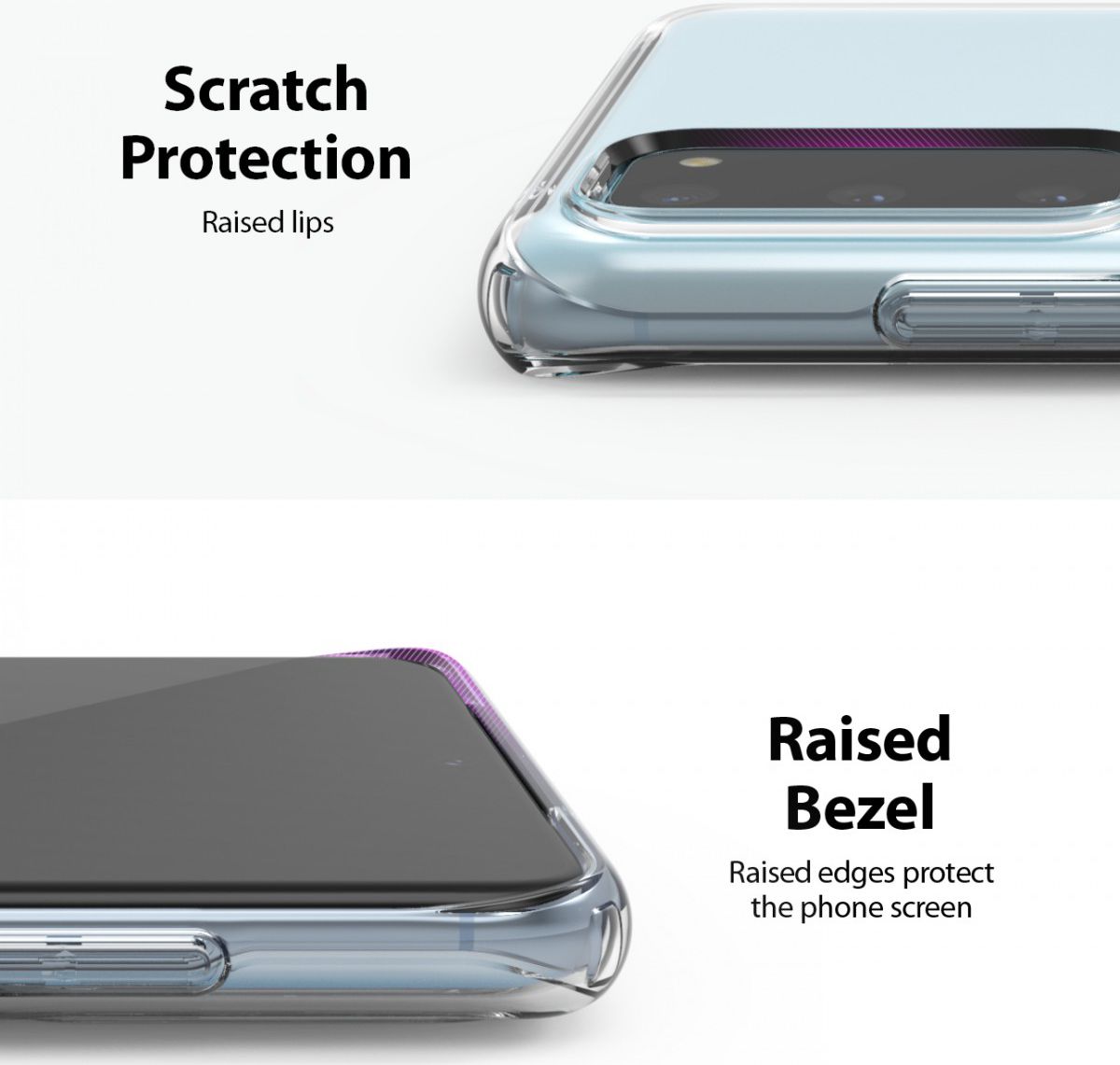 Samsung Galaxy S20 Hoesje Ringke Air Flexibele Back Cover Transparant afbeelding 8