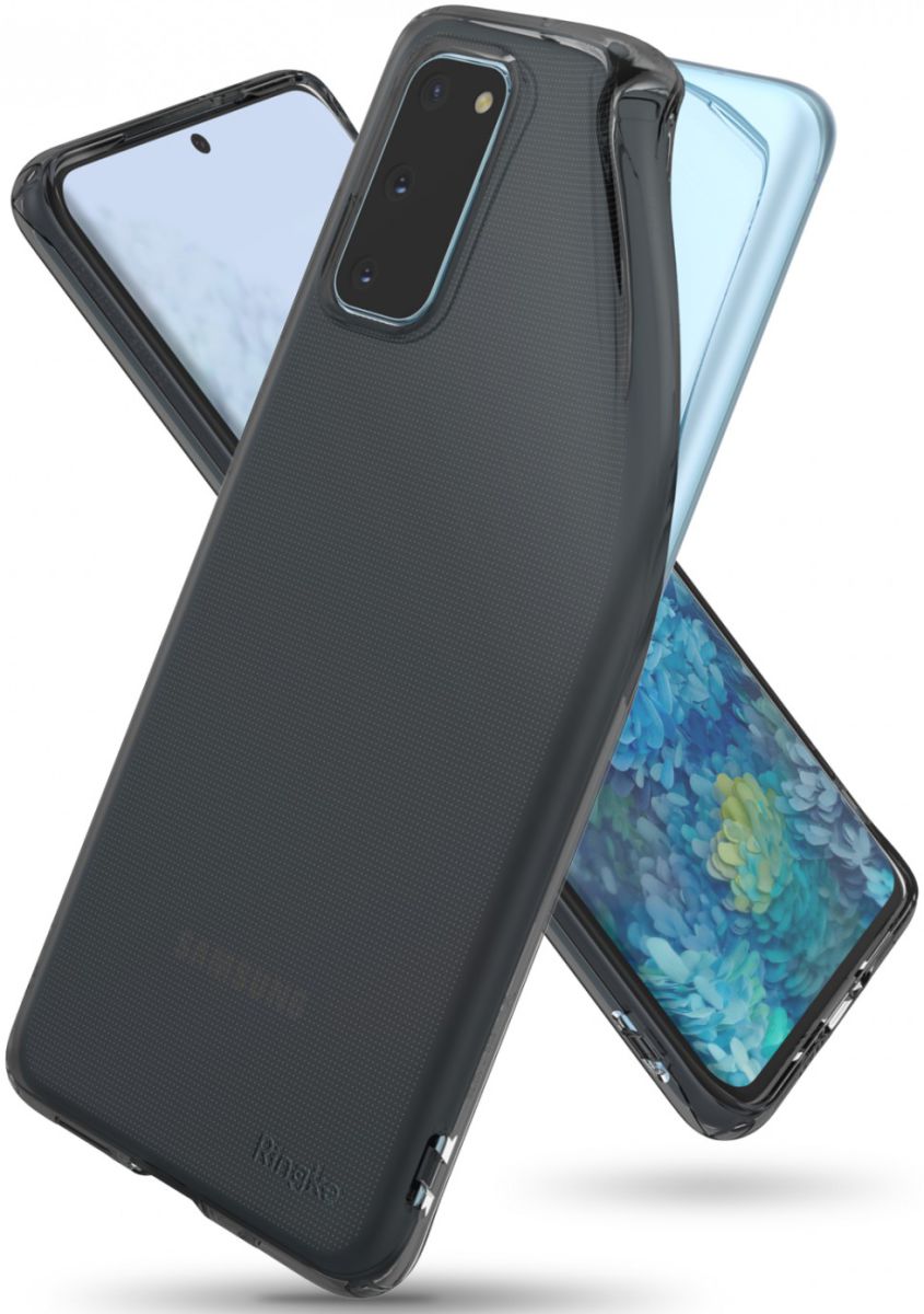 Samsung Galaxy S20 Hoesje Ringke Air Flexibele Back Cover Zwart afbeelding 5