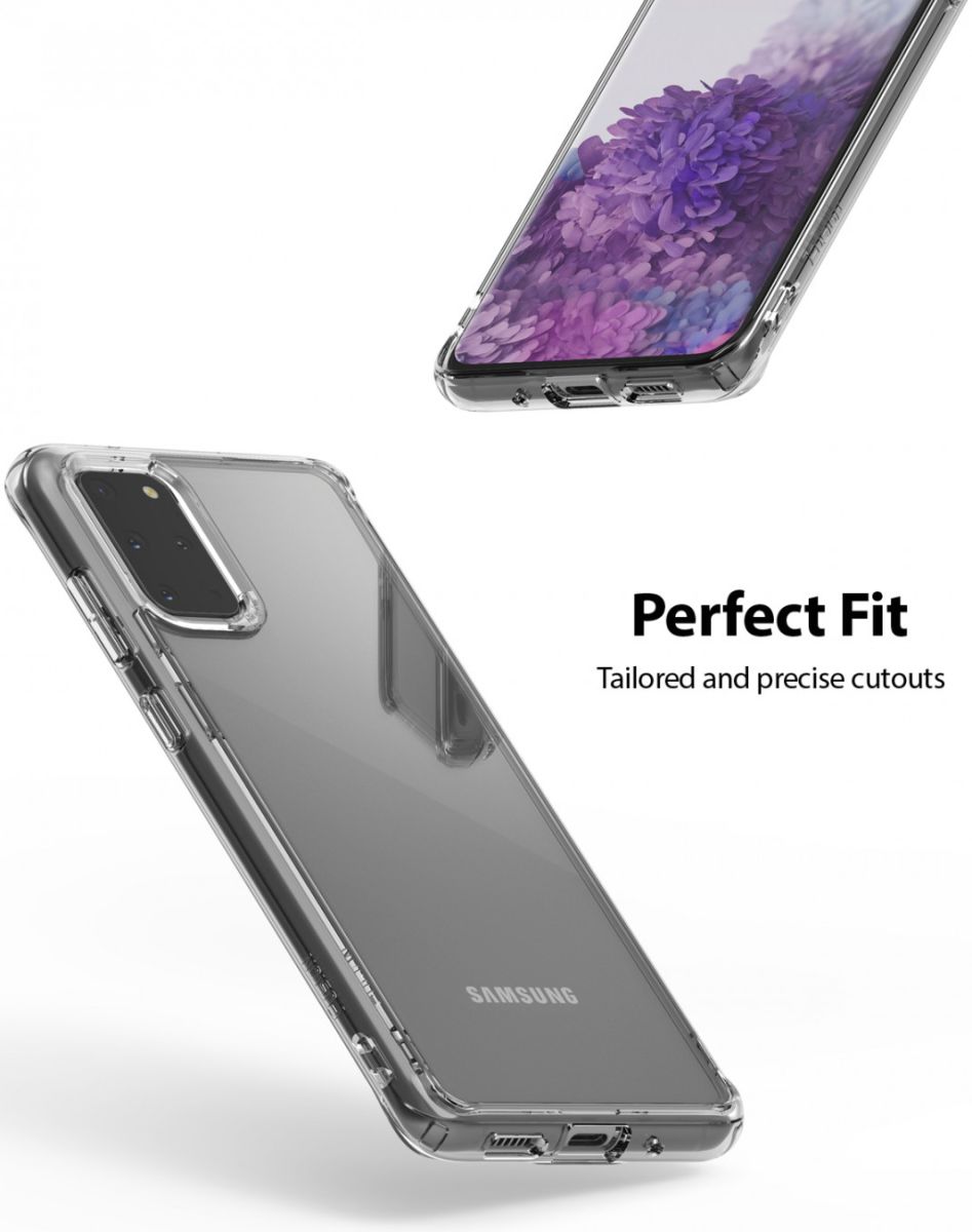 Ringke Fusion Samsung Galaxy S20 Plus Hoesje Transparant afbeelding 9