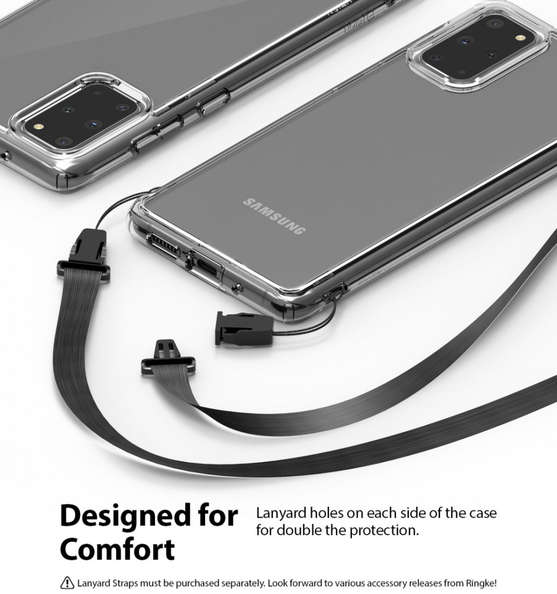 Ringke Fusion Samsung Galaxy S20 Plus Hoesje Transparant afbeelding 10
