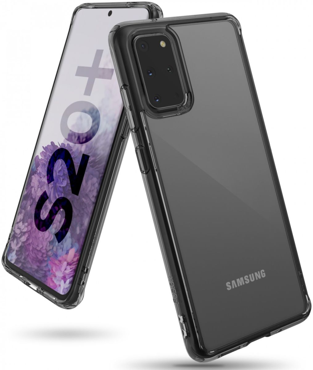 Ringke Fusion Samsung Galaxy S20 Plus Hoesje Transparant/Zwart afbeelding 1