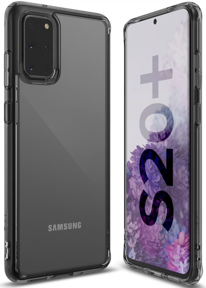Ringke Fusion Samsung Galaxy S20 Plus Hoesje Transparant/Zwart afbeelding 5