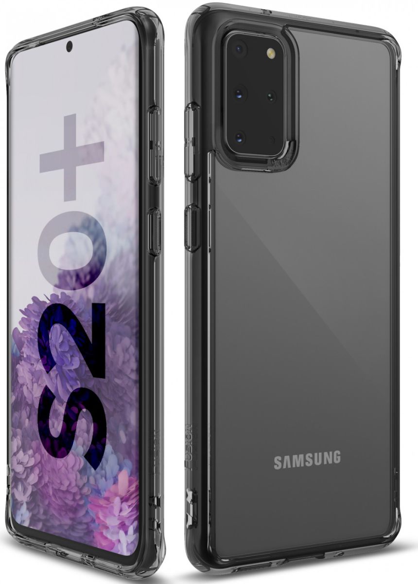 Ringke Fusion Samsung Galaxy S20 Plus Hoesje Transparant/Zwart afbeelding 6