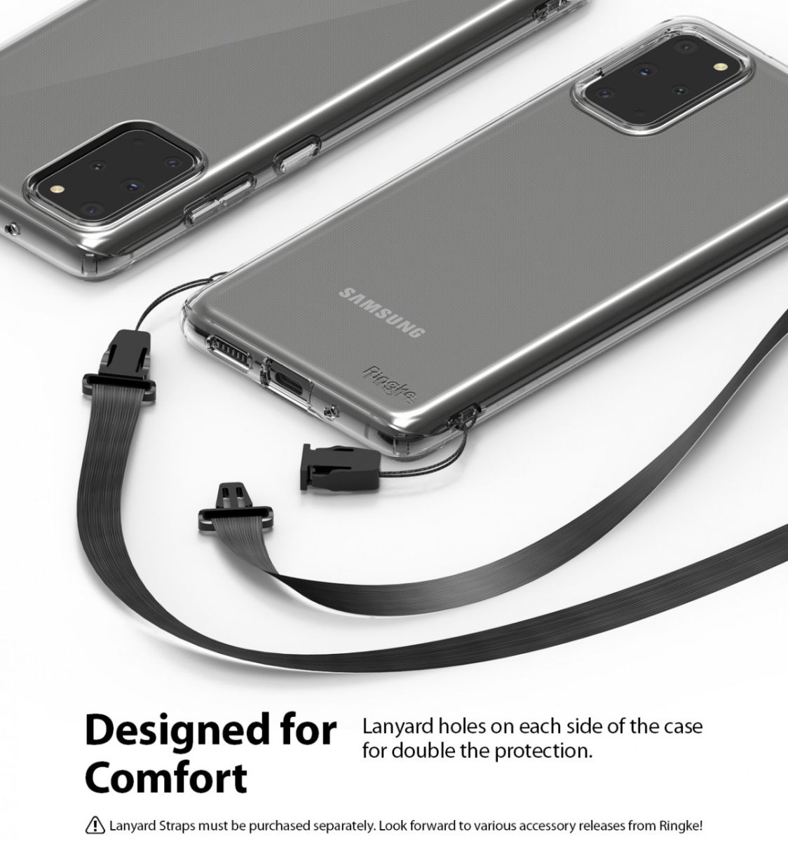 Ringke Air Samsung Galaxy S20 Plus Hoesje Transparant afbeelding 7