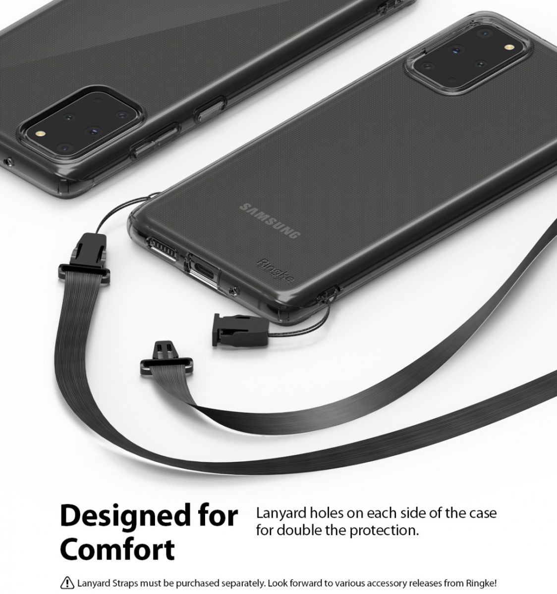 Ringke Air Samsung Galaxy S20 Plus Hoesje Zwart afbeelding 7