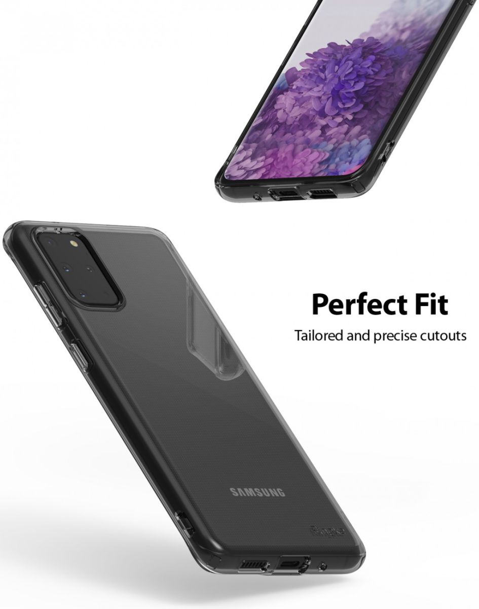 Ringke Air Samsung Galaxy S20 Plus Hoesje Zwart afbeelding 9