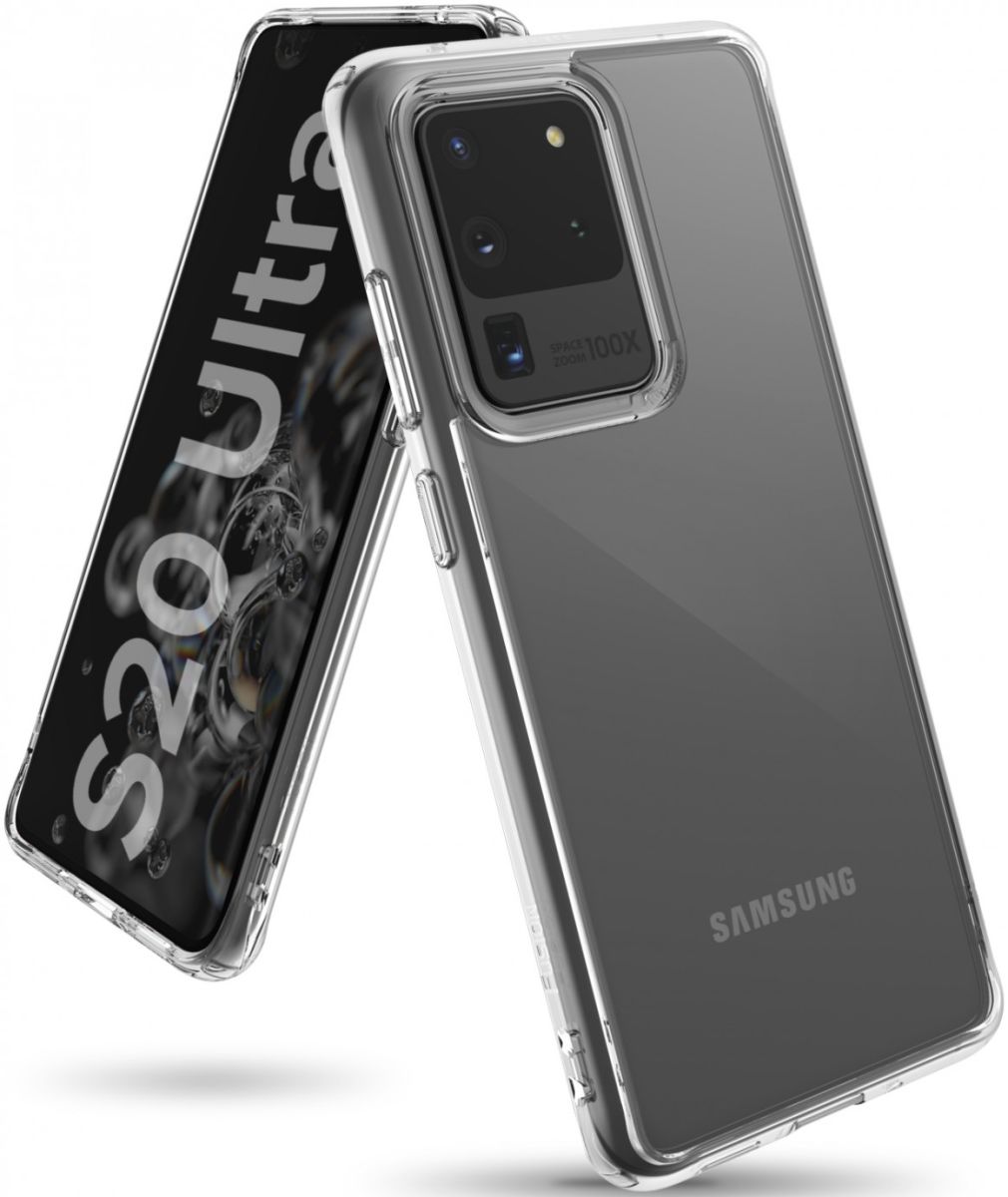 Ringke Fusion Samsung Galaxy S20 Ultra Hoesje Transparant afbeelding 1