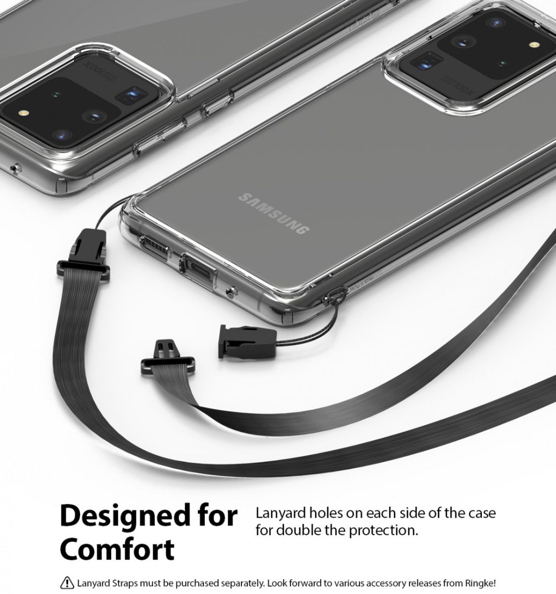 Ringke Fusion Samsung Galaxy S20 Ultra Hoesje Transparant afbeelding 10