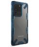 Ringke Fusion X Samsung Galaxy S20 Ultra Hoesje Transparant/Blauw