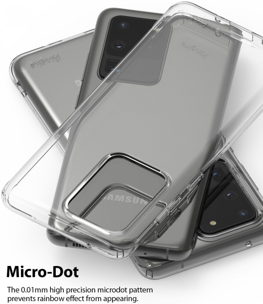 Ringke Air Samsung Galaxy S20 Ultra Hoesje Transparant afbeelding 10