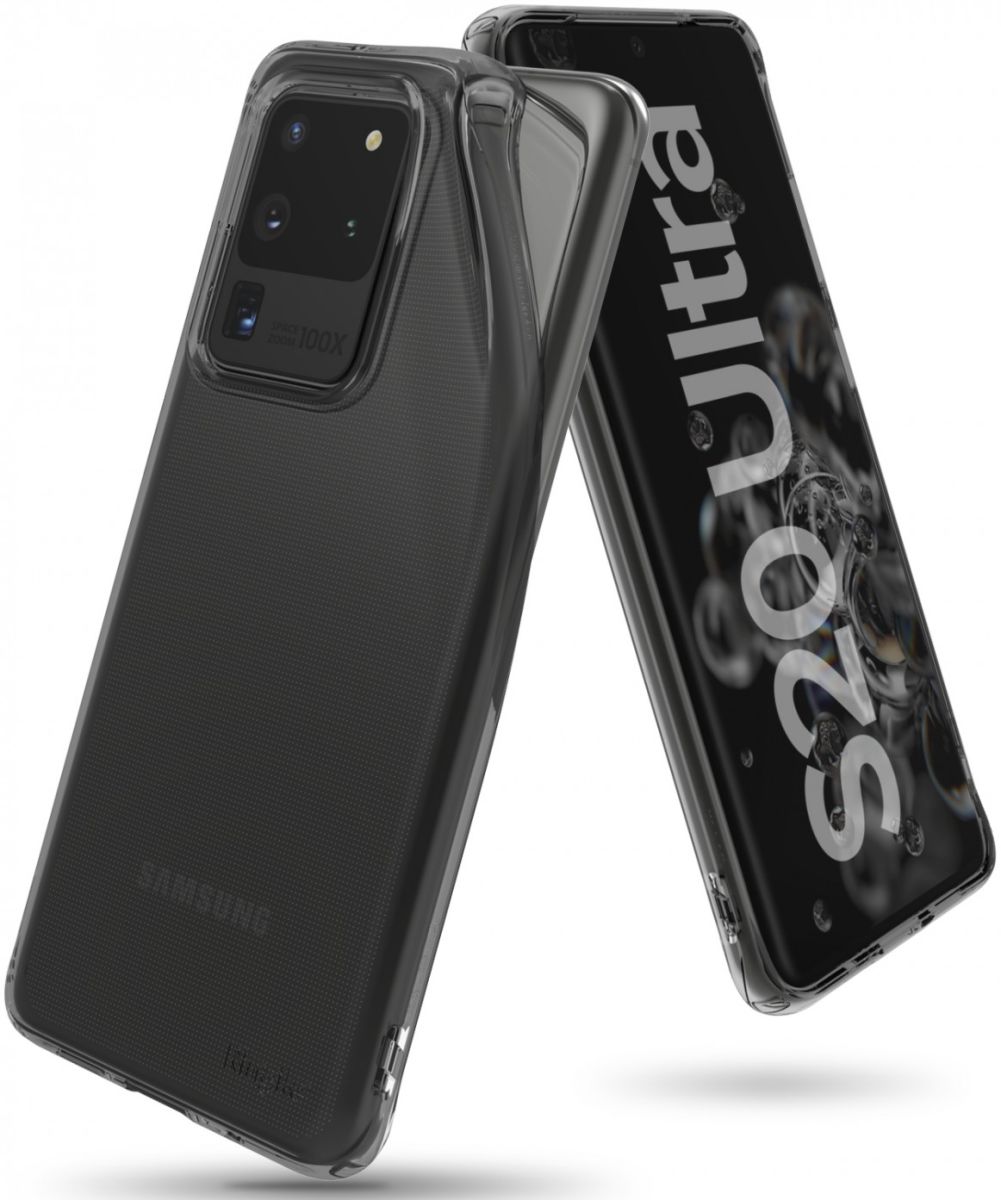 Ringke Air Samsung Galaxy S20 Ultra Hoesje Zwart afbeelding 1