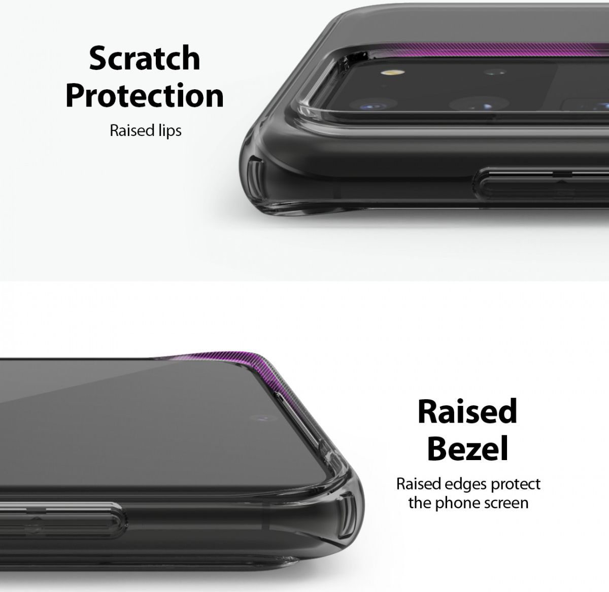 Ringke Air Samsung Galaxy S20 Ultra Hoesje Zwart afbeelding 8