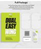 Ringke Dual Easy Wing Samsung Galaxy S20 Screenprotector (Duo Pack)