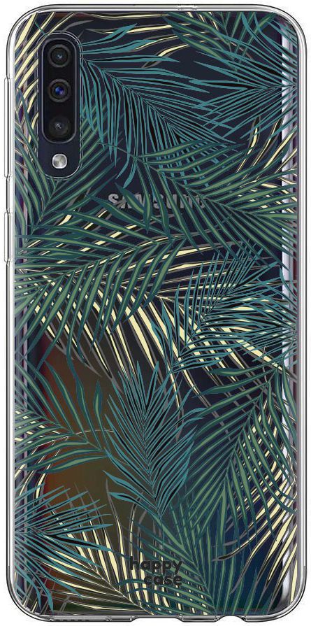 HappyCase Samsung Galaxy A70 Flexibel TPU Hoesje Jungle Print afbeelding 1