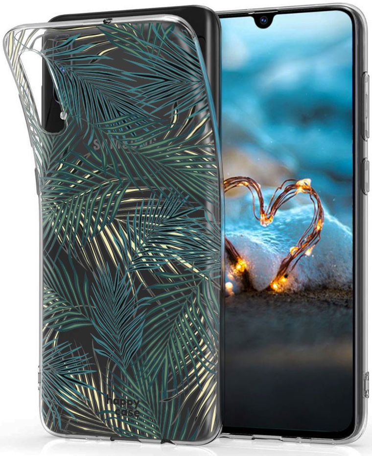 HappyCase Samsung Galaxy A70 Flexibel TPU Hoesje Jungle Print afbeelding 2