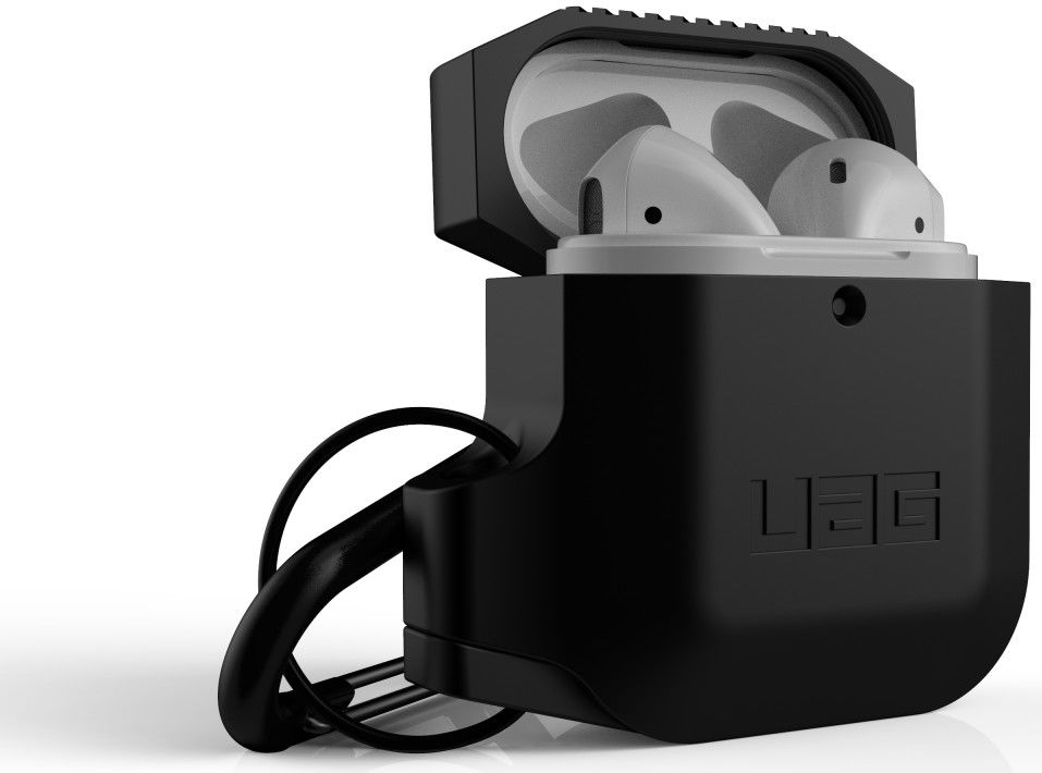 Urban Armor Gear Apple AirPods Hoesje Siliconen Zwart afbeelding 4