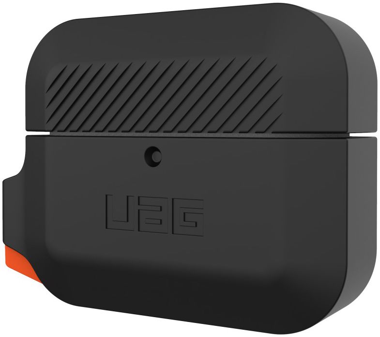 Urban Armor Gear Apple AirPods Pro Hoesje Siliconen Zwart/Oranje afbeelding 8