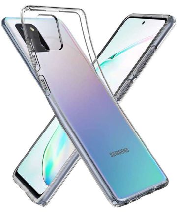 Spigen Liquid Crystal Samsung Galaxy Note 10 Lite Hoesje Transparant Hoesjes