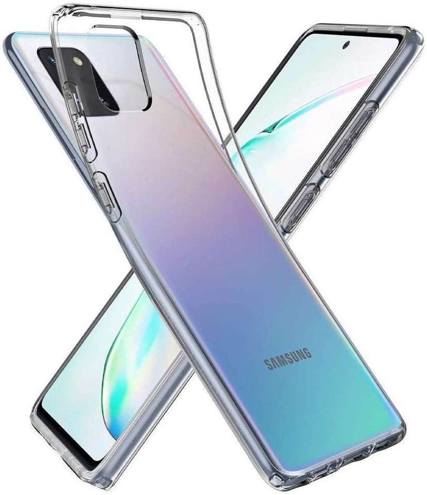 Spigen Liquid Crystal Samsung Galaxy Note 10 Lite Hoesje Transparant afbeelding 1
