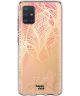 HappyCase Samsung Galaxy A71 Hoesje Flexibel TPU Golden Leaves Print