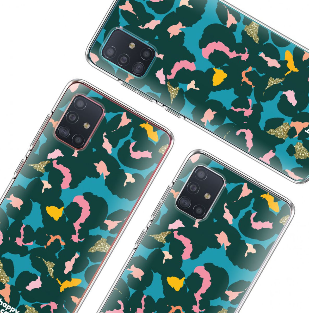 HappyCase Samsung Galaxy A71 Hoesje Flexibel TPU Summer Leopard Print afbeelding 6