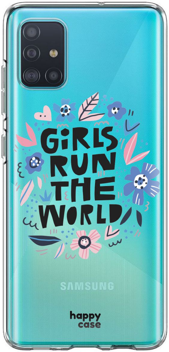HappyCase Samsung Galaxy A71 Hoesje Flexibel TPU Quote Print afbeelding 3