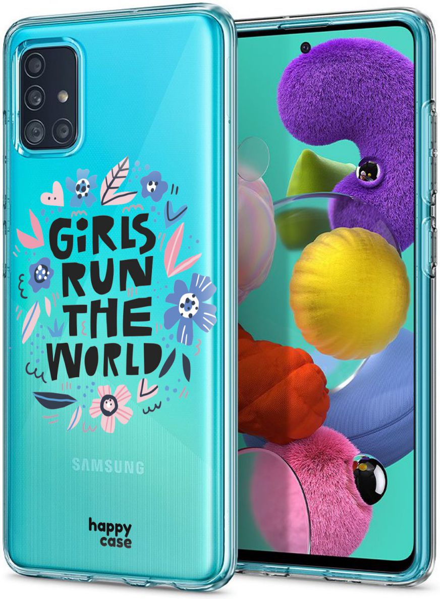 HappyCase Samsung Galaxy A71 Hoesje Flexibel TPU Quote Print afbeelding 4