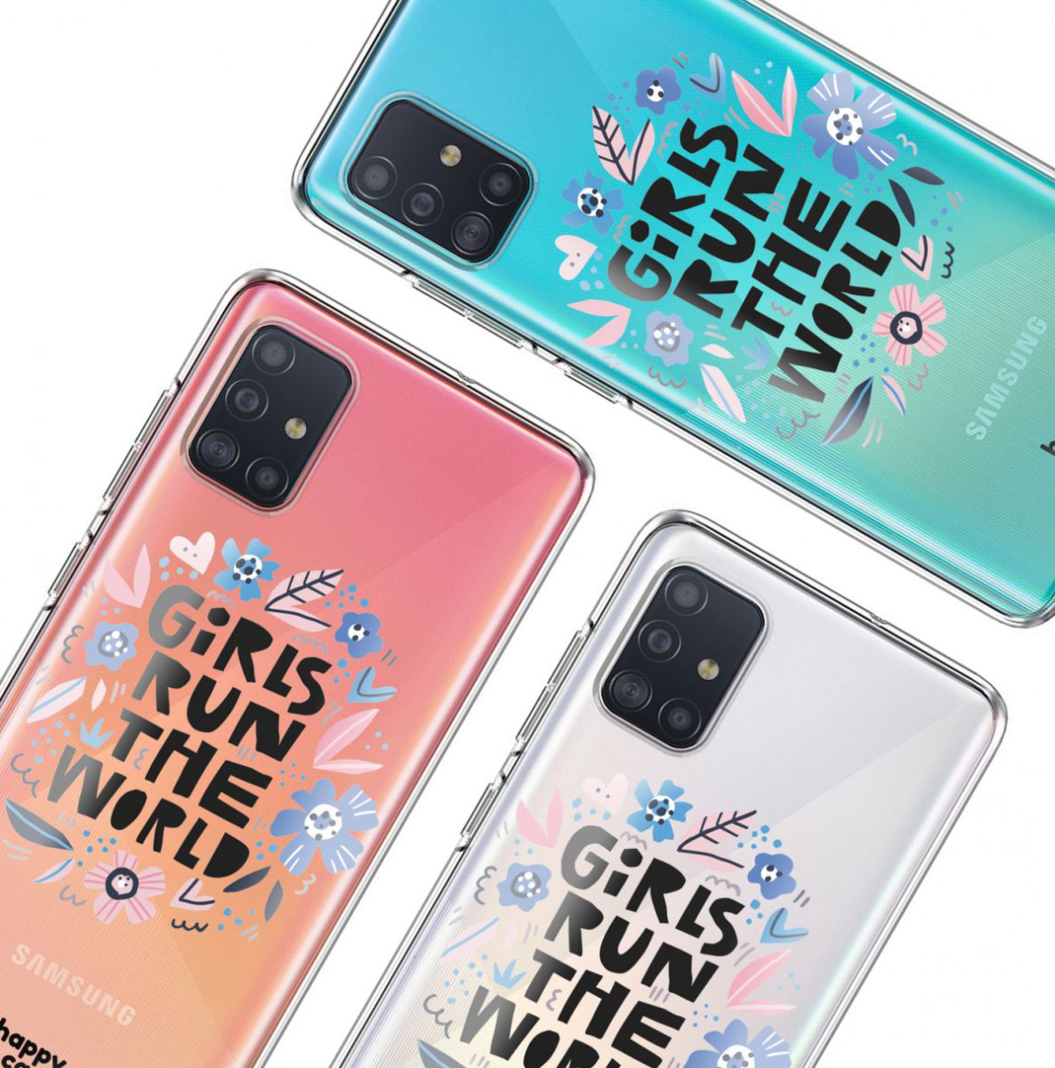 HappyCase Samsung Galaxy A71 Hoesje Flexibel TPU Quote Print afbeelding 6
